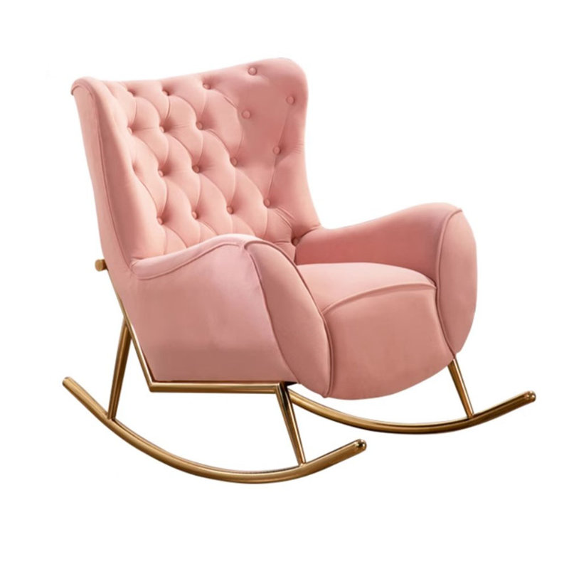 Rocking chair stainless steel discount